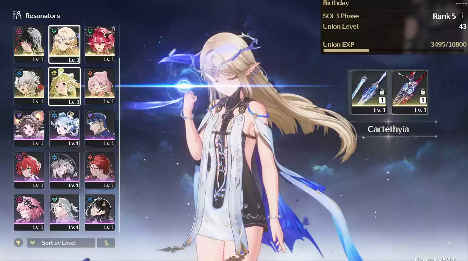 (SEA) UL45 Cartethyia Trấn + Ciaccona + Chisa Trấn + Verina + Encore