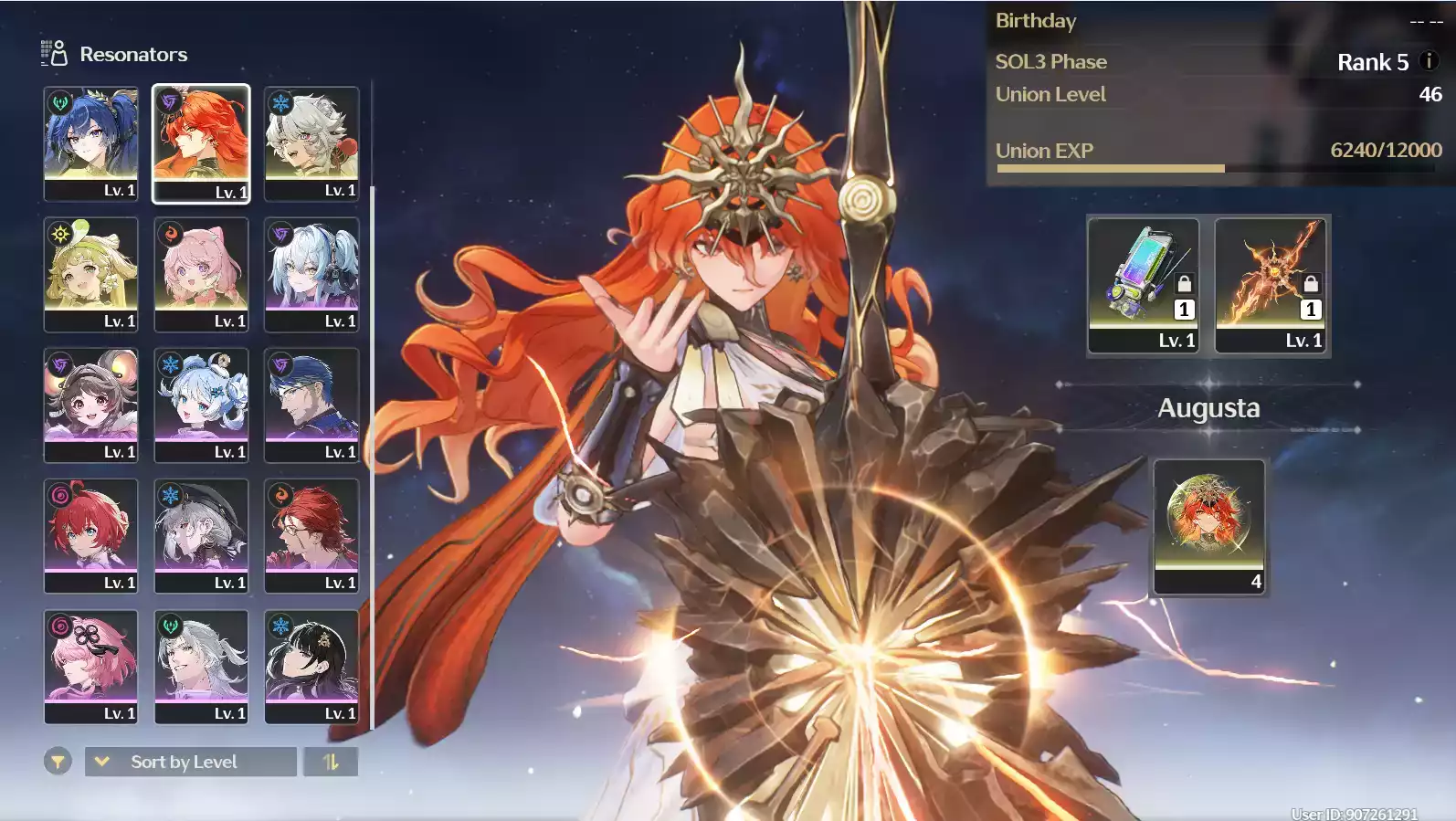 (SEA) UL45 Augusta RC4 Trấn + Iuno + Verina