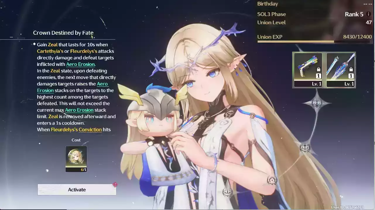 (SEA) UL45 Cartethyia RC6 Trấn + Verina