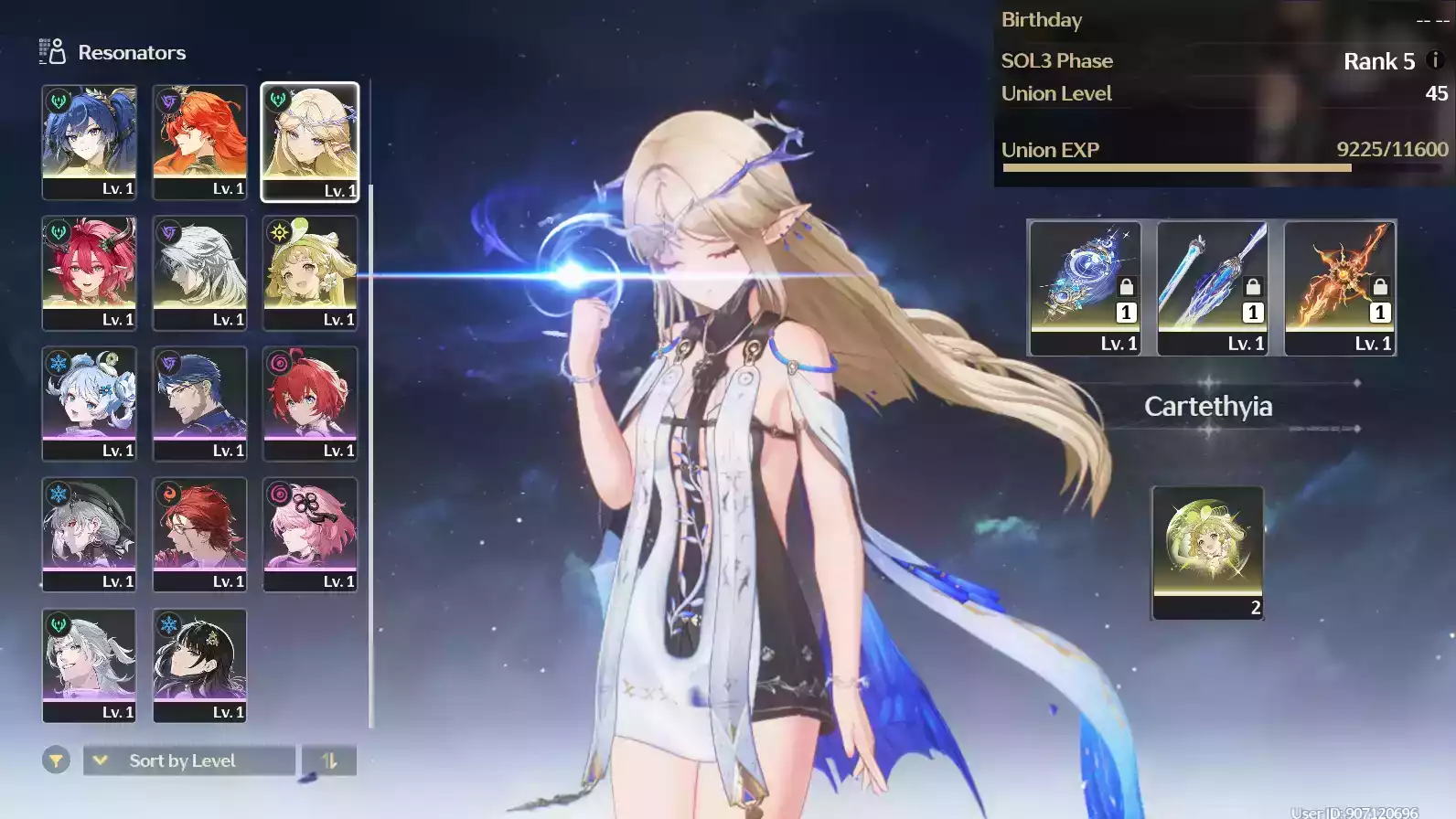 (SEA) UL45 Cartethyia Trấn + Ciaccona + Augusta Trấn + Iuno Trấn + Verina RC2 + Encore