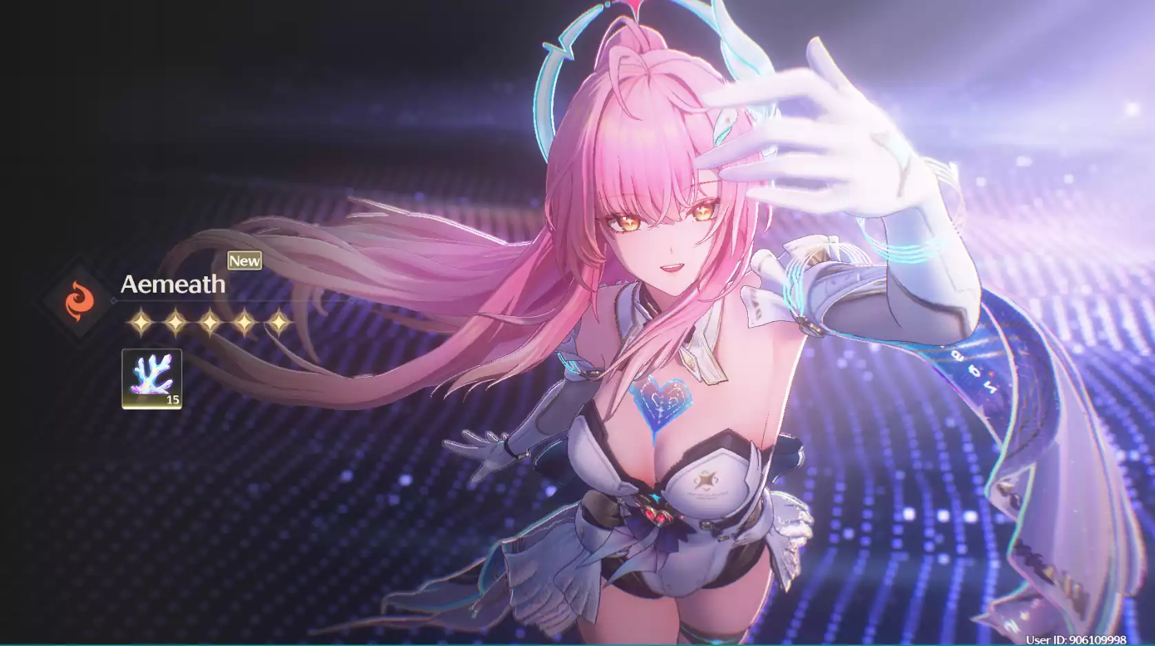 (SEA) Acc Khởi đầu UL8 với Aemeath