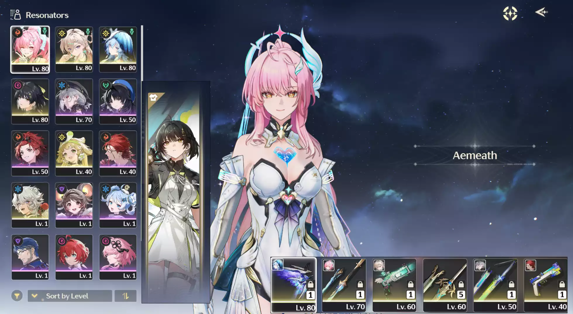 (SEA) Team Aemeath + Shore + Lynae C3 ( đã có trấn Aemeath )