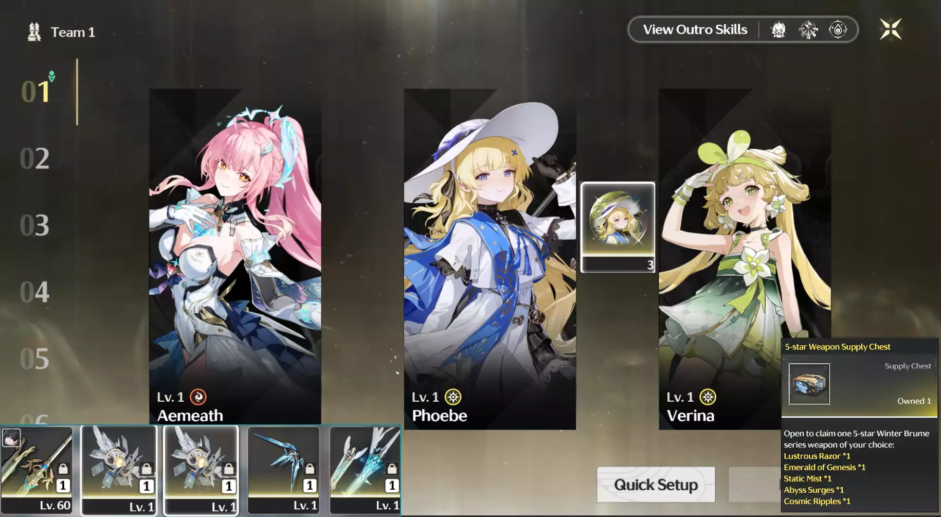 (SEA) bé Phoebe C3r2 và Aemeath C0r1 Zin map 3.0 (wibu :3 )