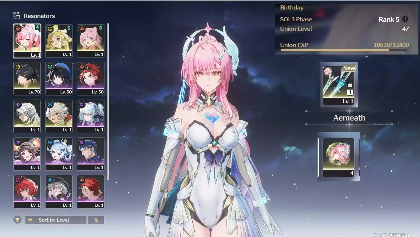 (SEA) Aemeath RC4 Trấn + Verina + Encore