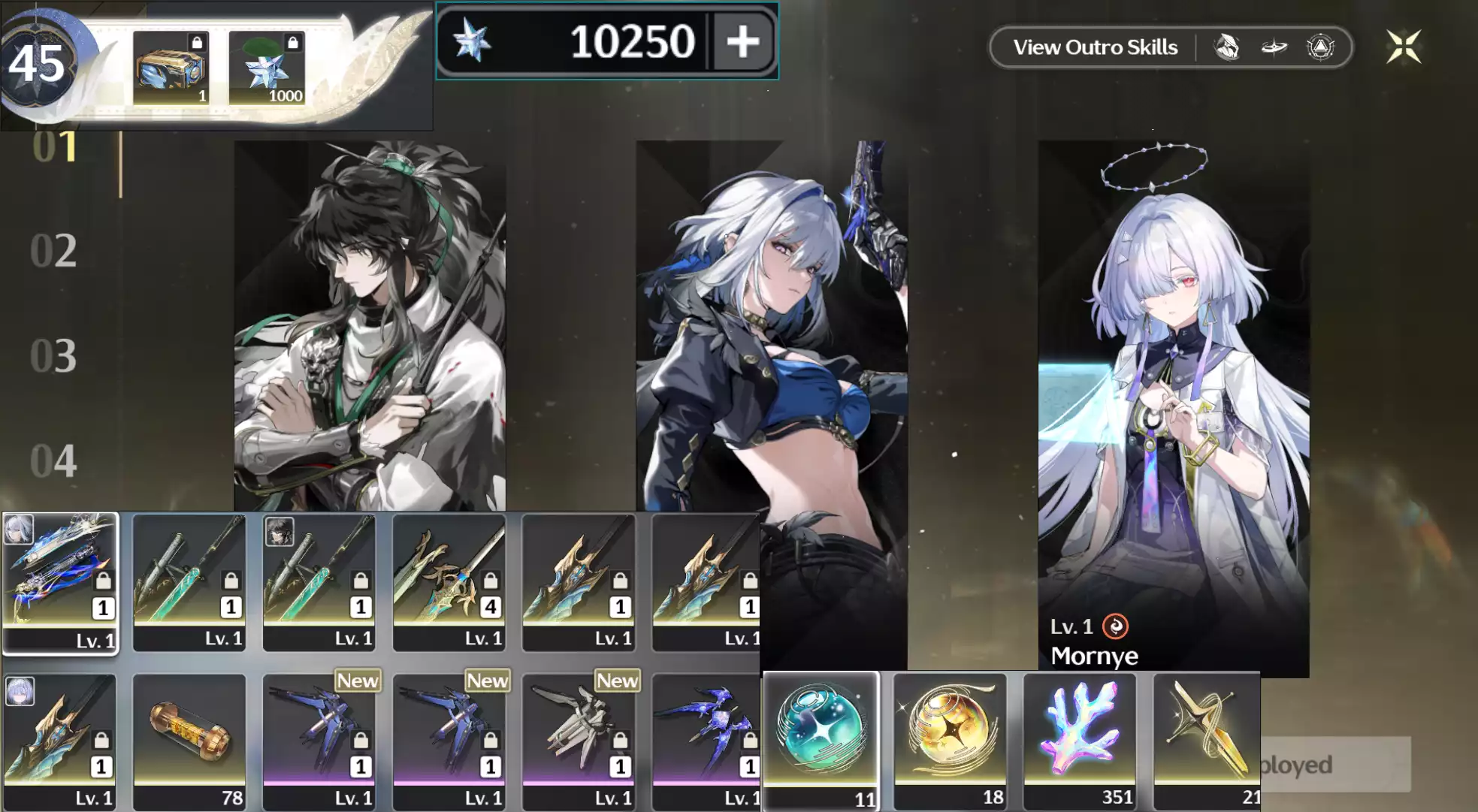 (SEA)UL43 Team Qiuyuan C0r2+Galbrena C0r1 + Morney C0r3 ( lên 45 lấy hòm vũ khí cho lên R4 nạp Energy bao nhanh) Wibu :3