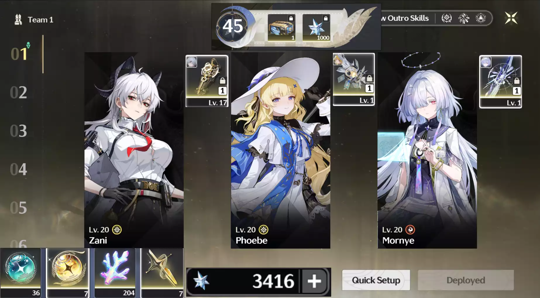 (SEA)UL42 Team Zani C0r1 + Phoebe C0r1 + Morney C0r1 và cực nhiều tài nguyên