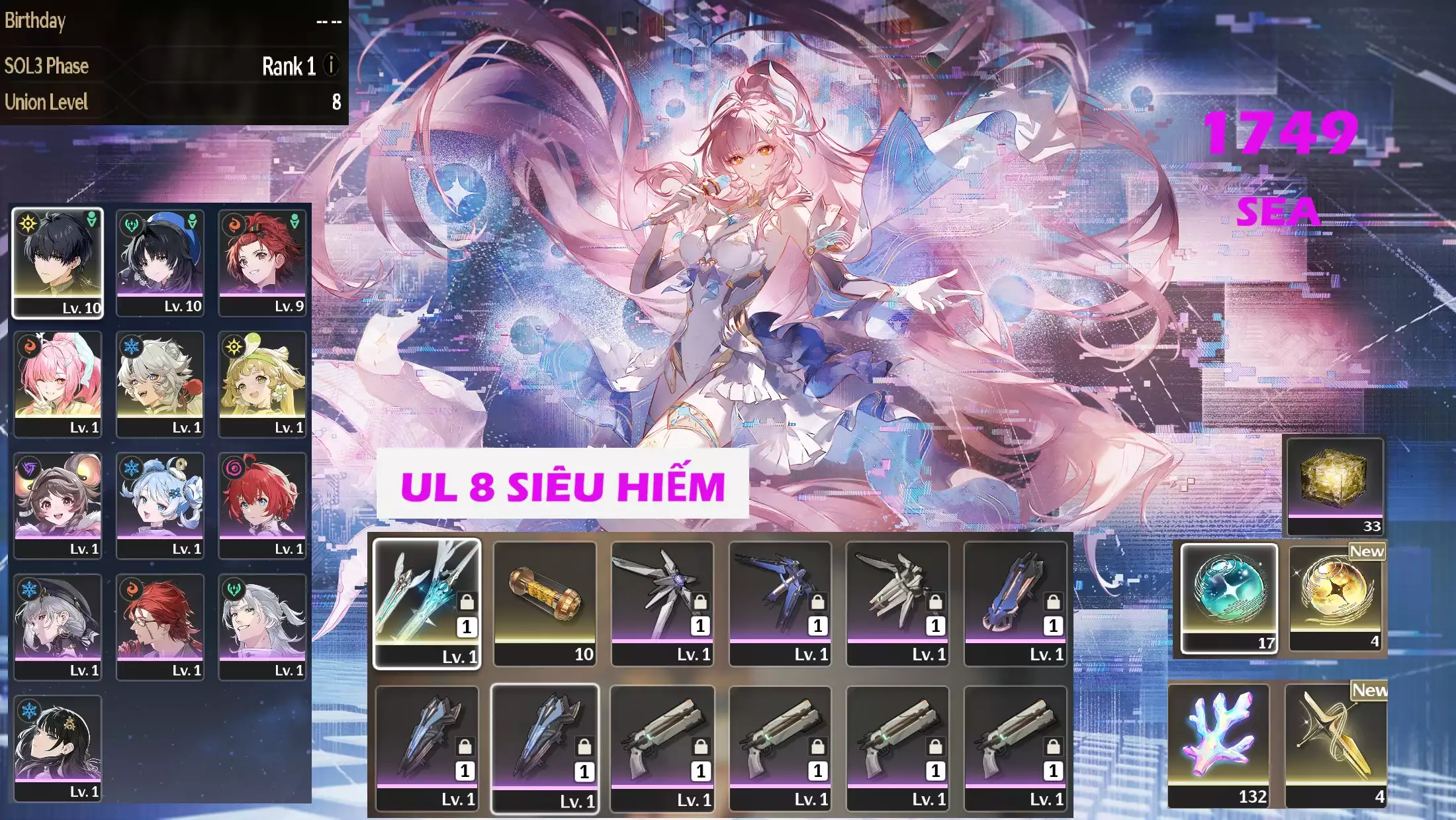 [ ACC VIP ] WW1749 chuối hông C0R1 UL 8 SIÊU HIẾM