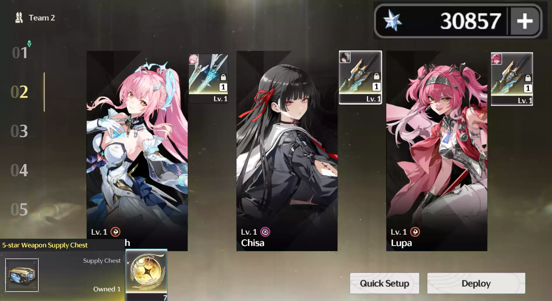 (SEA) Team Fusion Aemeath C1r1 và đá dành cho team Luuk