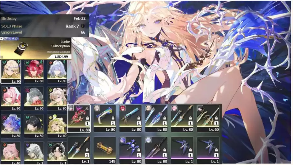 Sea ul 66 Team Cartethyia Aemeath Phrolova