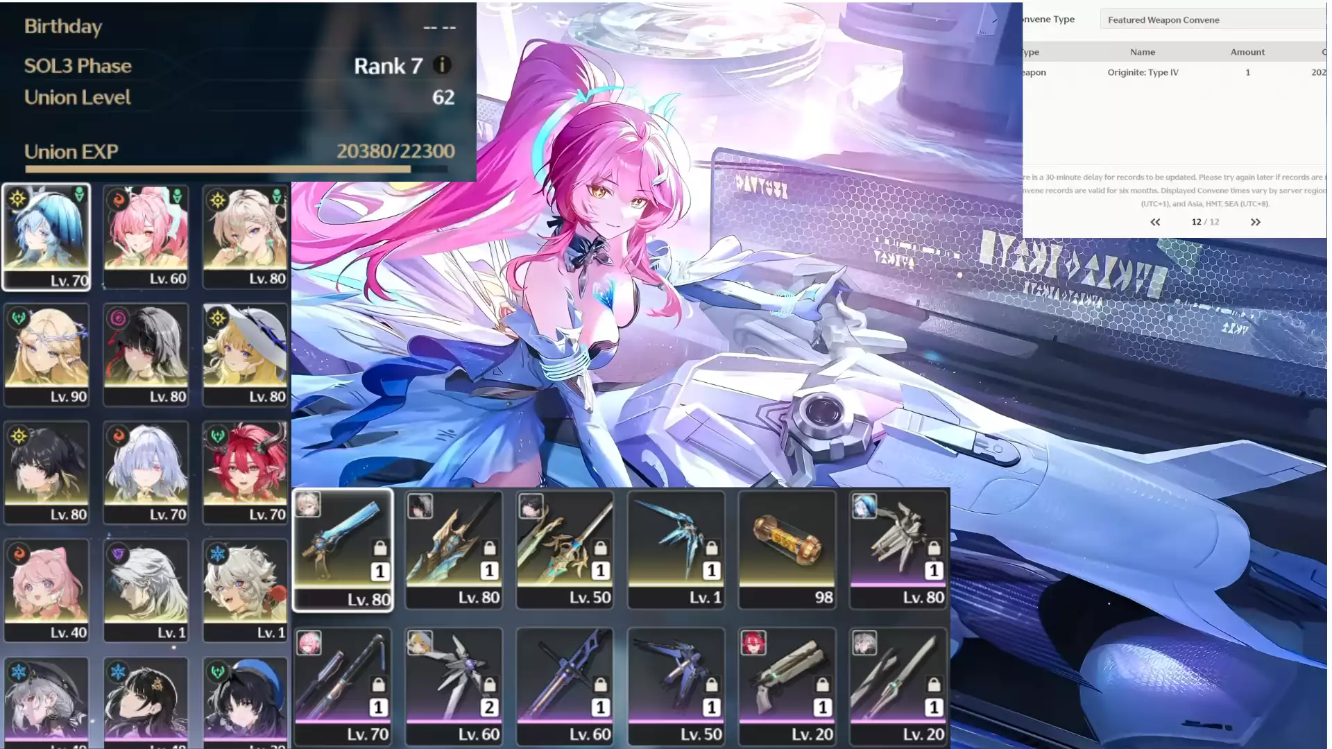 Siêu phẩm 2 team dát vàng Cartethyia + Aemeath