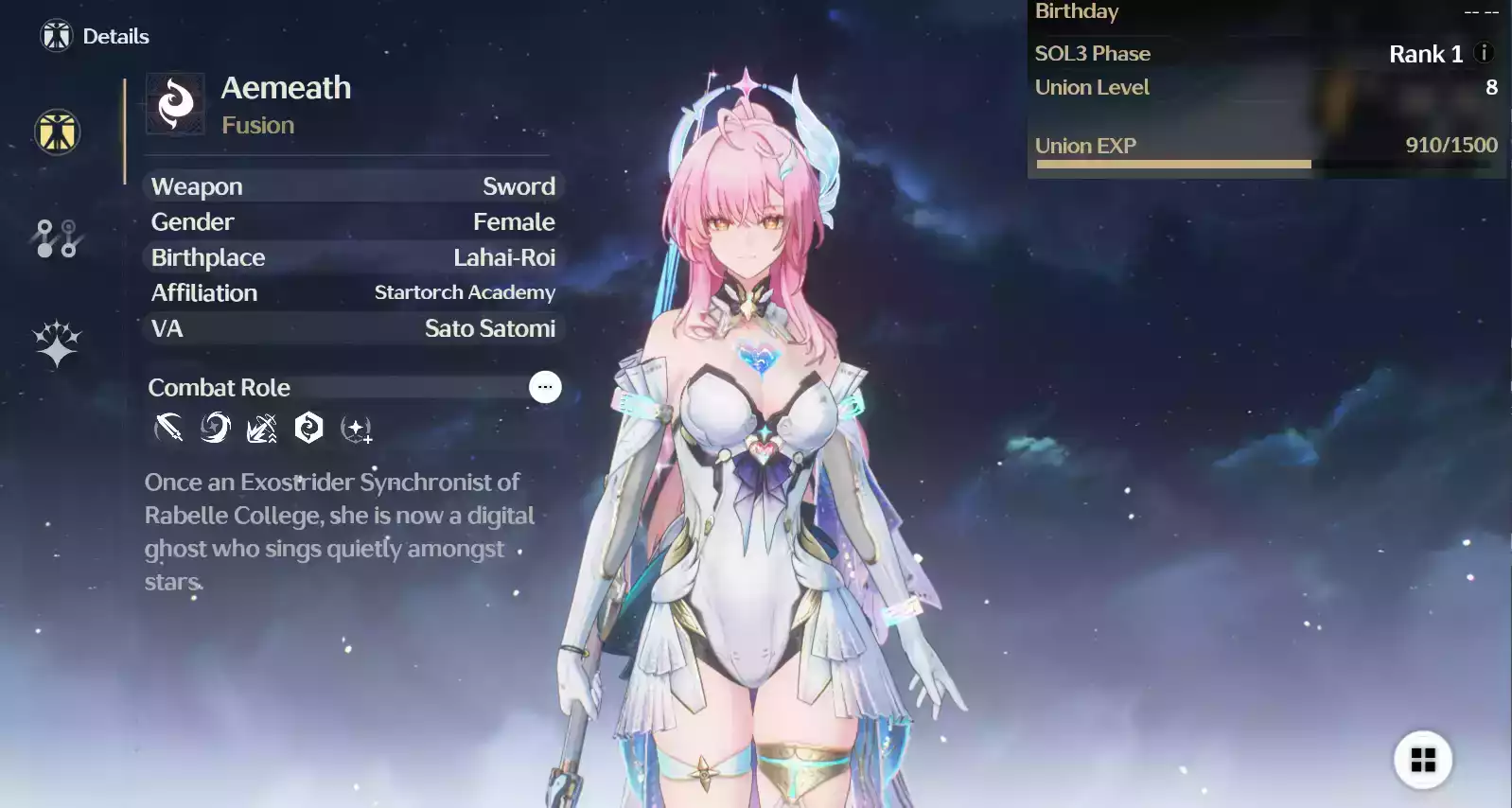 (SEA) UL8 Aemeath + 1-2 char banner thường bất kỳ