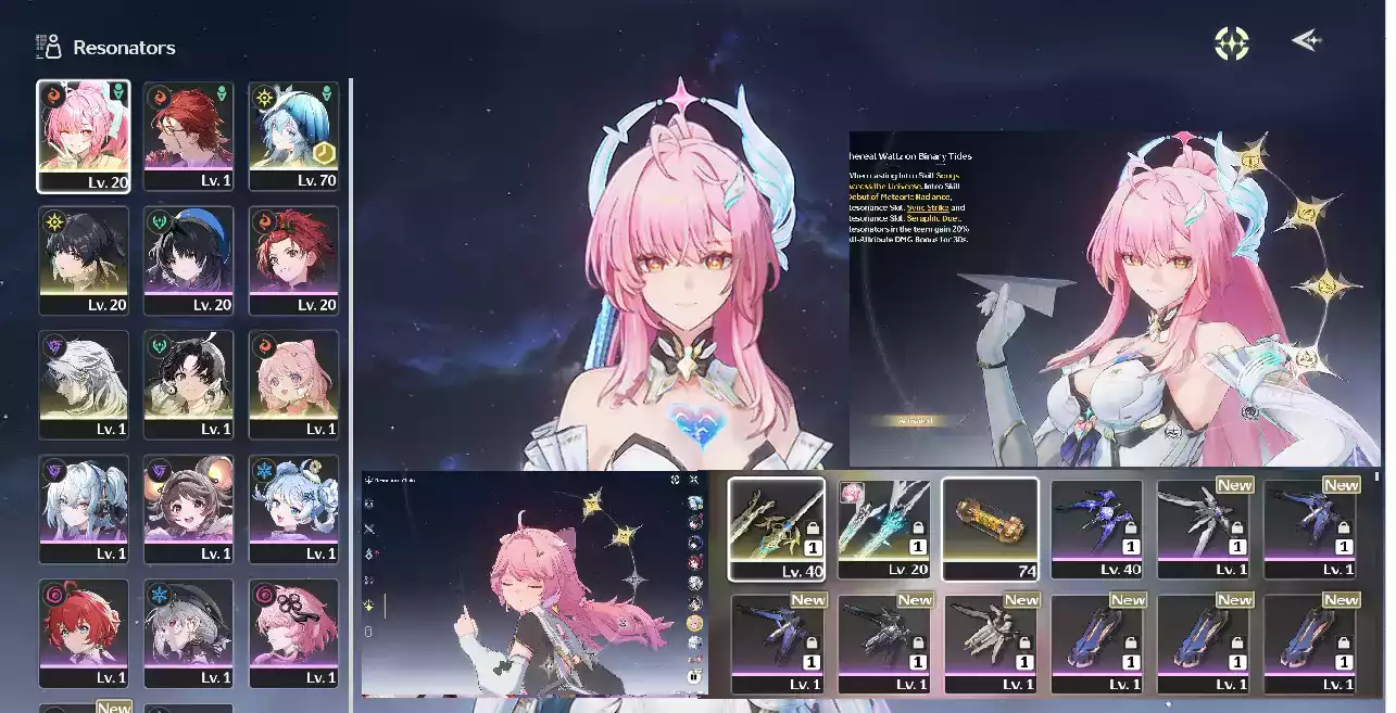 AEMEATH C4R1 VÀ NHIỀU CHAR KHÁC UL45 SV SEA CHƯA SET BIRTH