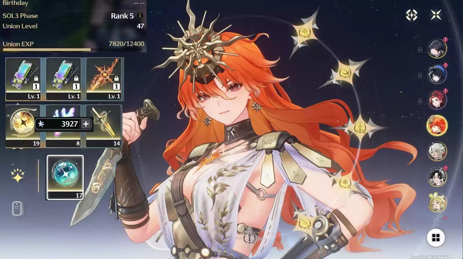 (SEA) UL45 Augusta RC5 Trấn + 56 vé limit + Verina