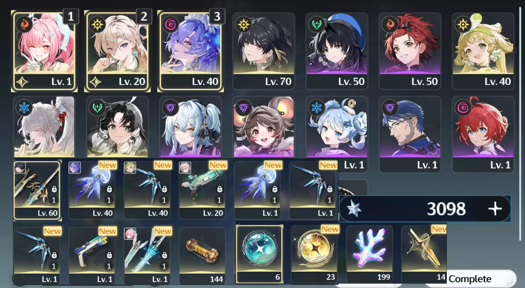 (SEA) Team Vip Meta Canta S1r2 + Ae S0r1 + Ly S0r1 + Hiyuki tài nguyên còn nhiều cho trấn Hiyuki