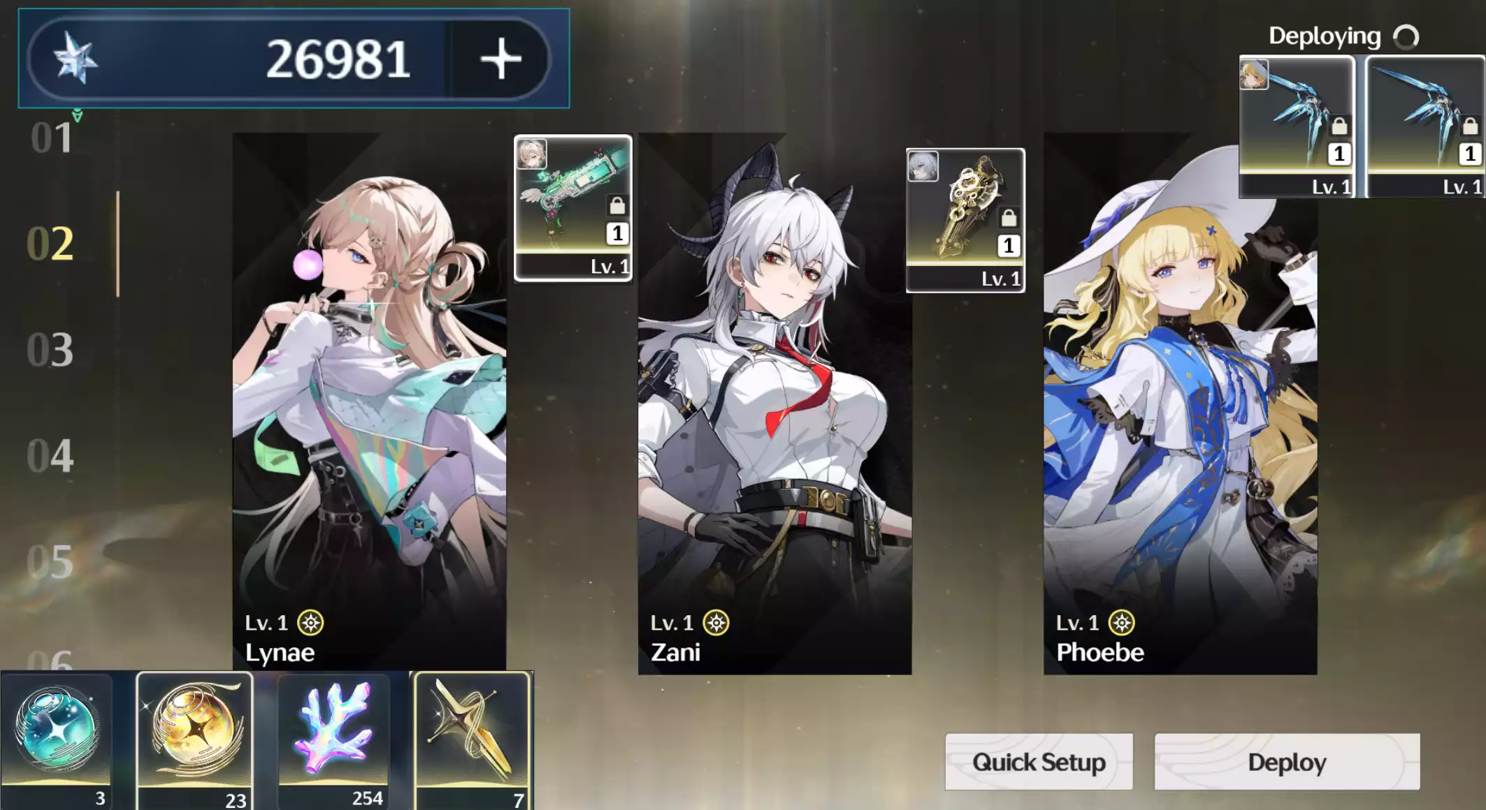 Team Spectro Lynae C0r1 + Zani C0r1 + Phoebe trấn 5*x2 Zin Map 3.0 + 26k đá
