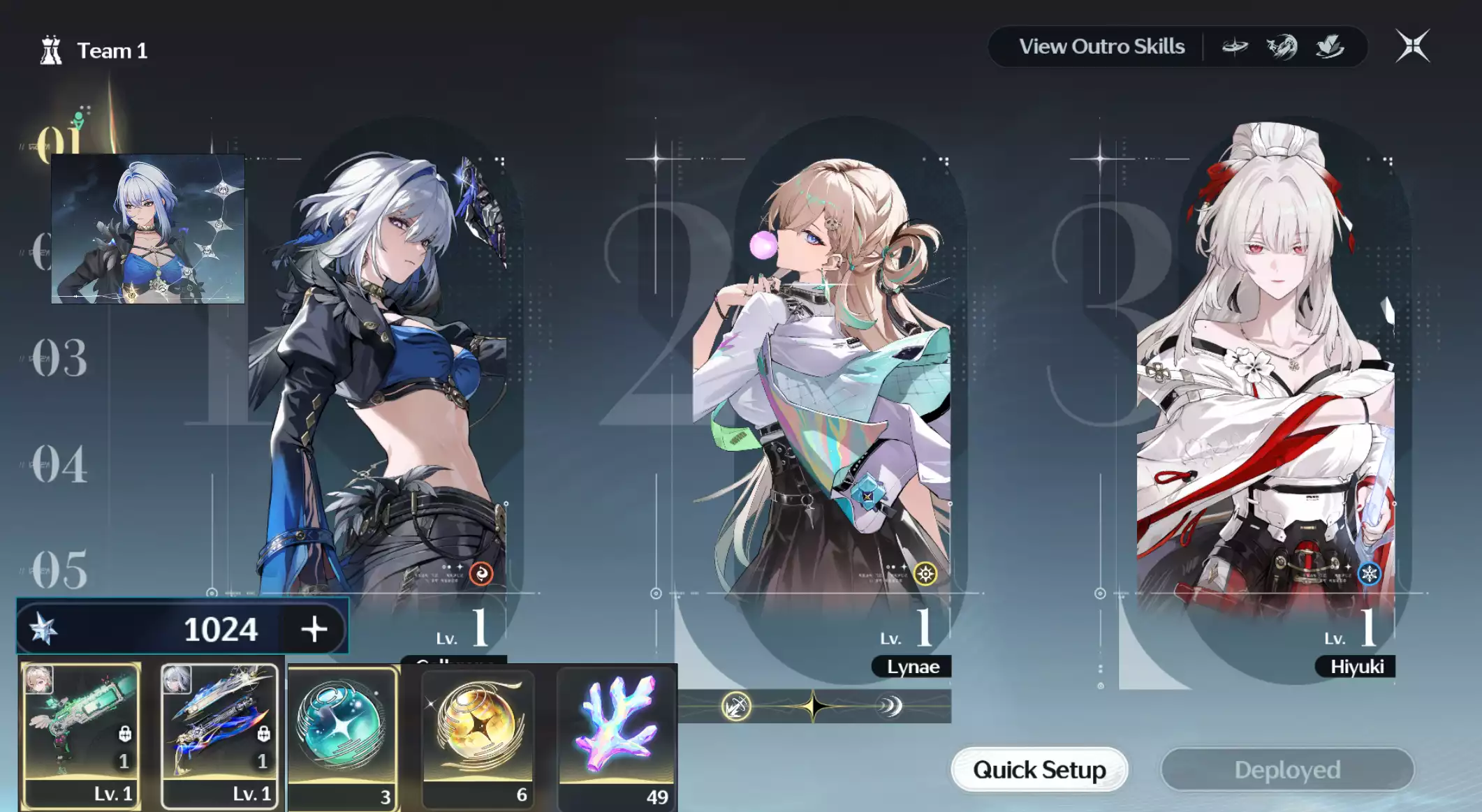 (SEA) UL8 VIP cho Galbrena S1r1 + Lynae S0r1 + Hiyuki ( trấn 20~30 pity )