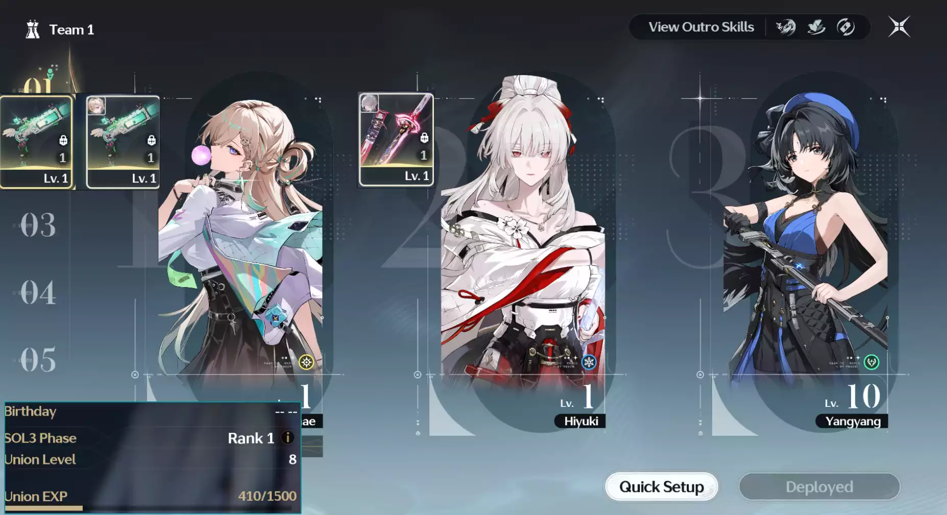 (SEA) UL8 Lynae S0r2 + Hiyuki S0r1