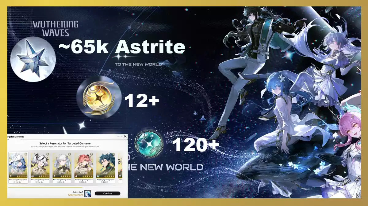 (SEA) ~65k Astrite và có banner tân thủ